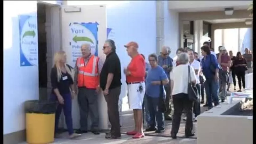Arranca la jornada electoral en Estados Unidos con una alta participación