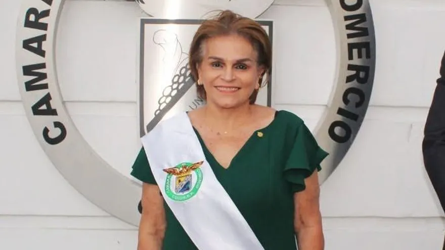 Presidenta de la Cámara de Comercio de Colón, María Eugenia Ramos Ramos