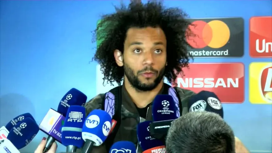 Marcelo se refiere a Karim Benzema, luego de sus goles ante el Bayern Múnich