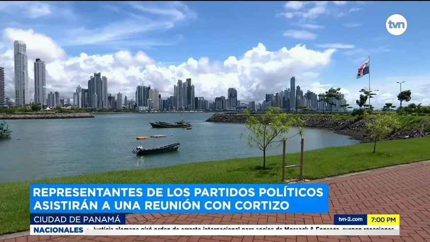 Representantes de partidos asistirán a una reunión con Cortizo