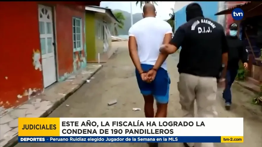 ¿Cuántos pandilleros han sido condenados en Panamá?