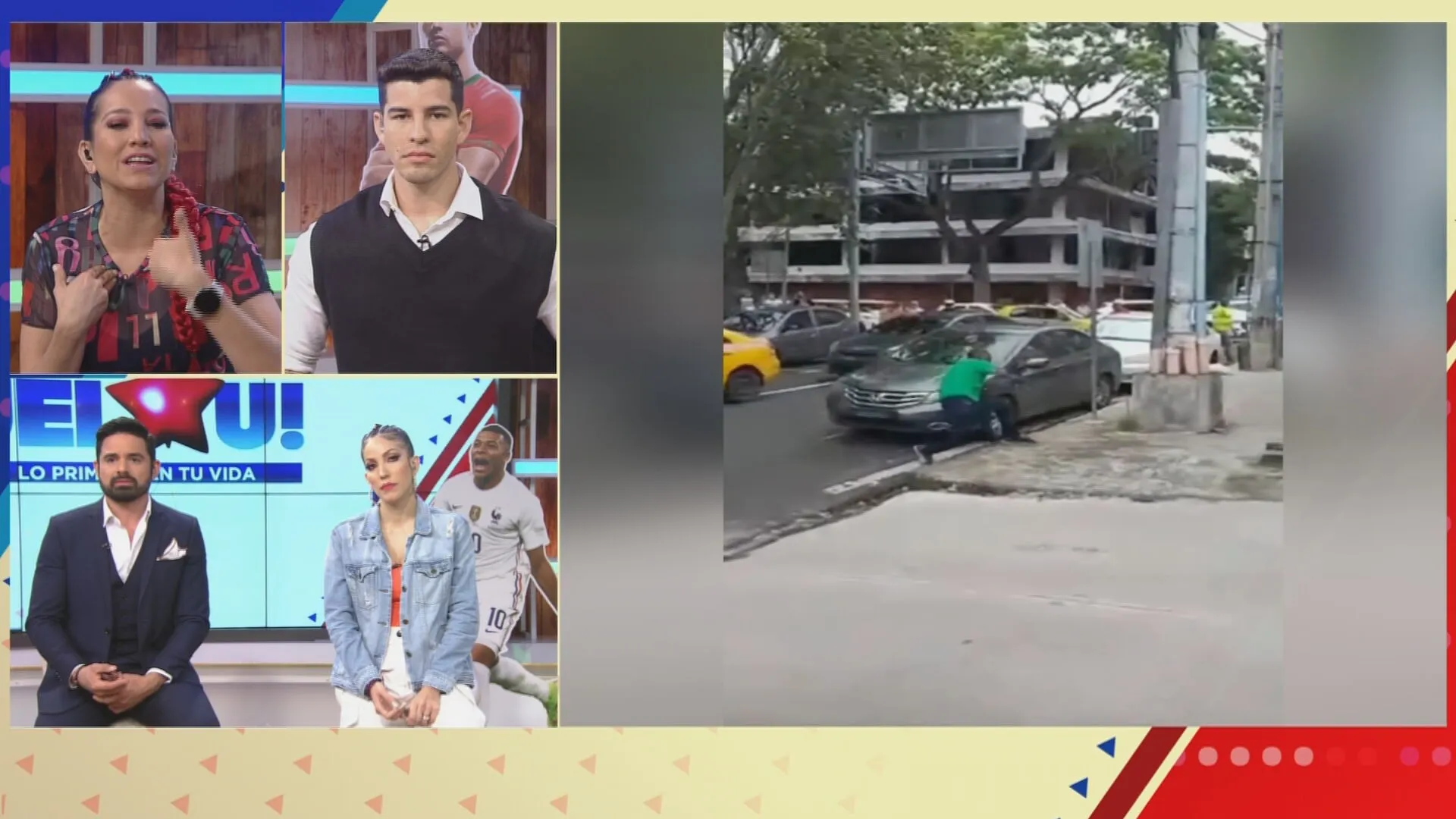 El equipo de Jelou discute sobre el foro.