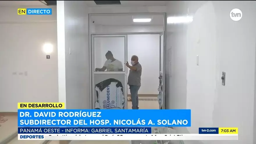 Avanza habilitación de nueva sala en el Hospital Nicolás A. Solano