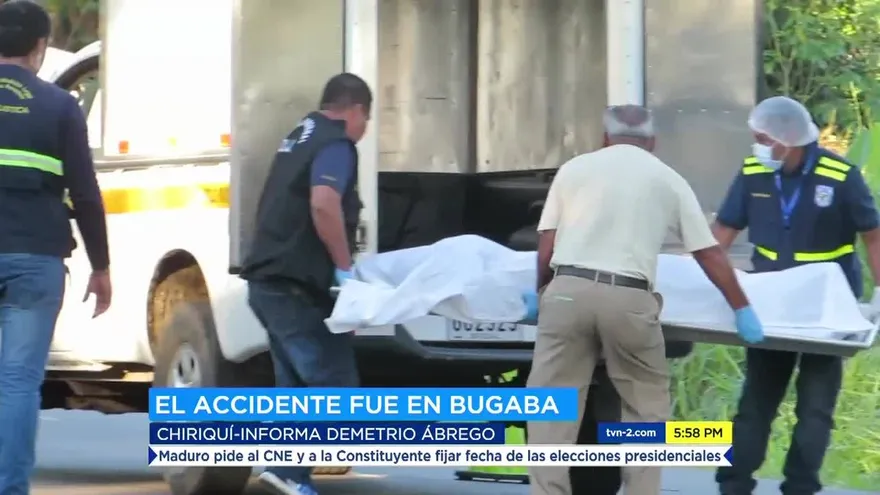 Hombre muere tras ser atropellado en Chiriquí