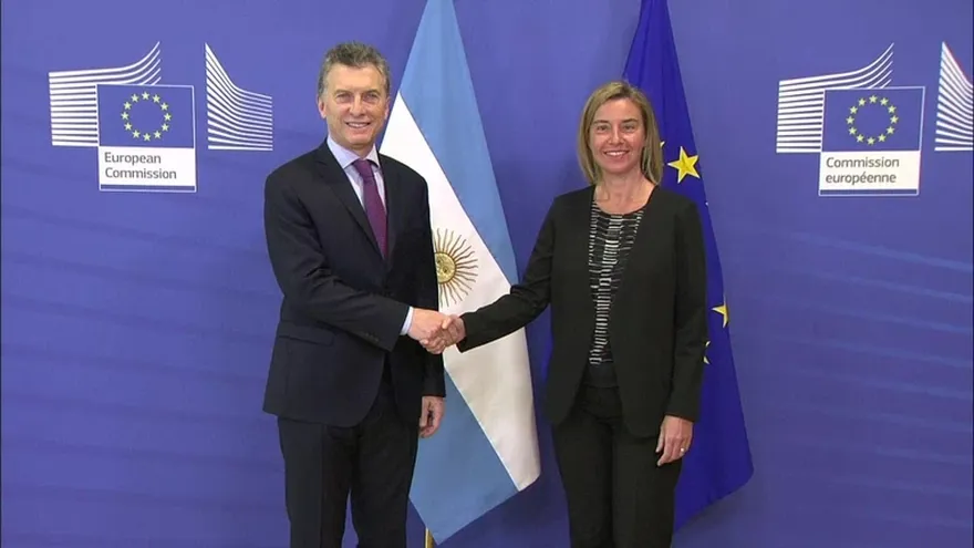 Macri se reúne con la dirigencia europea
