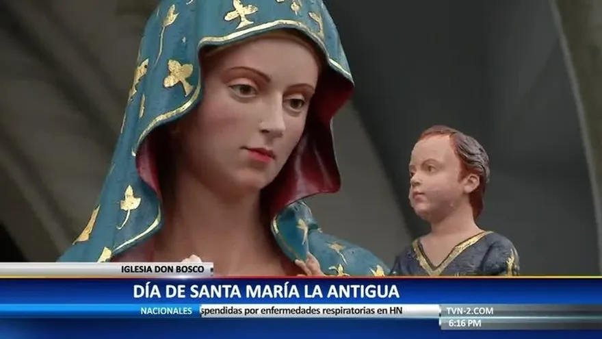 Católicos celebran el Día de Santa María La Antigua