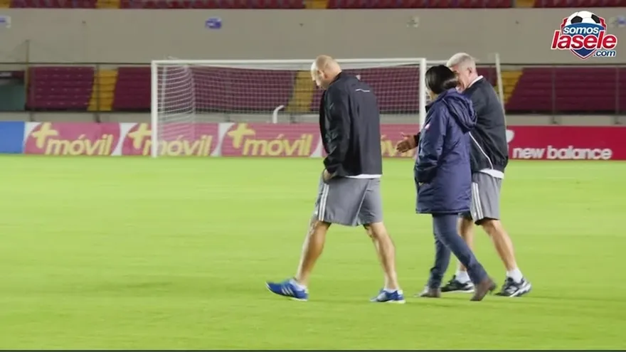 Luis Marín y Alejandro Larrea reconocieron el terreno del Rommel Fernández