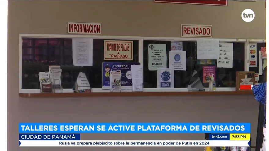 Talleres esperan se active plataforma de revisados