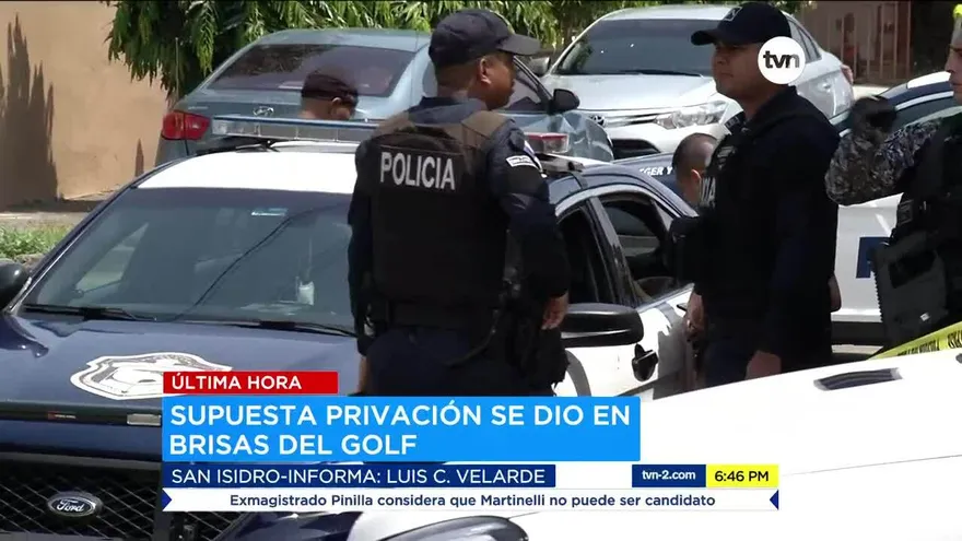 Investigan caso de privación de libertad en Brisas del Golf