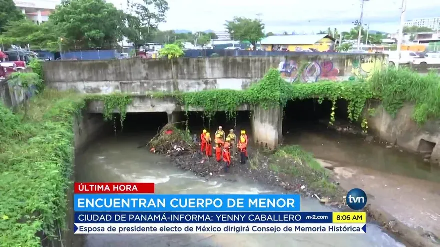 Recuperan cuerpo del menor en río Curundú