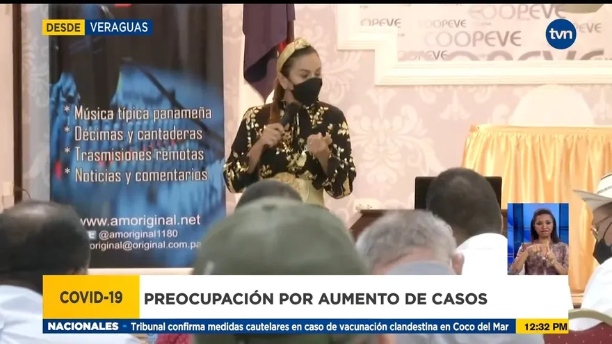 Aumento de casos Covid en Veraguas preocupa a autoridades