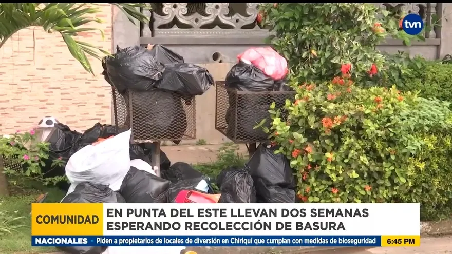 Residentes de Panamá Este sufre por mala recolección de basura