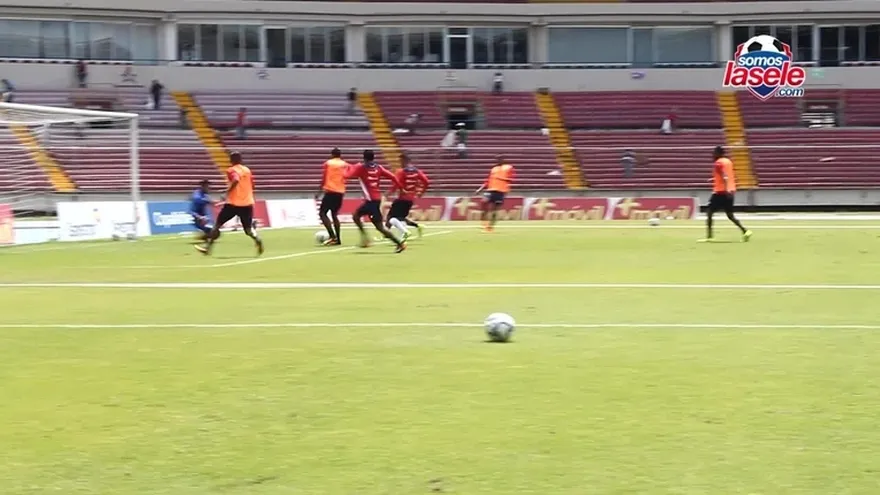 El entreno de la Sele antes del viaje a San José Costa Rica