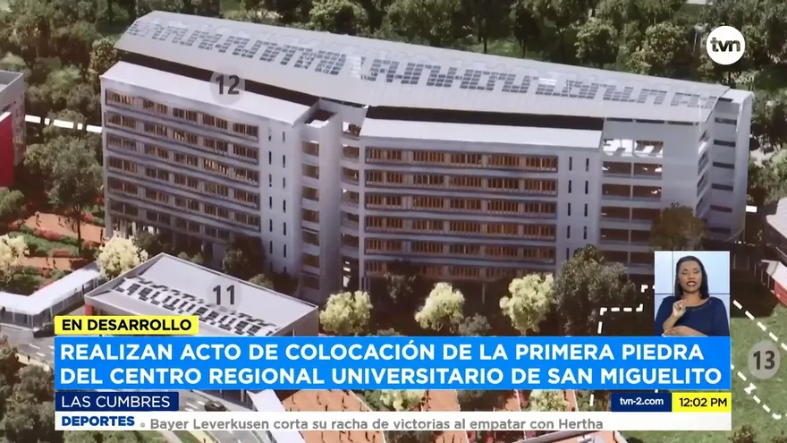 Colocan primera piedra para construcción de la UP en San Miguelito