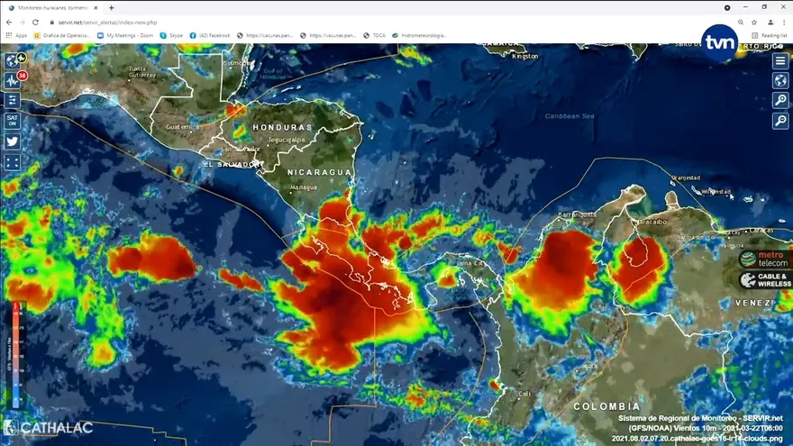 Continúan las lluvias por paso de onda tropical