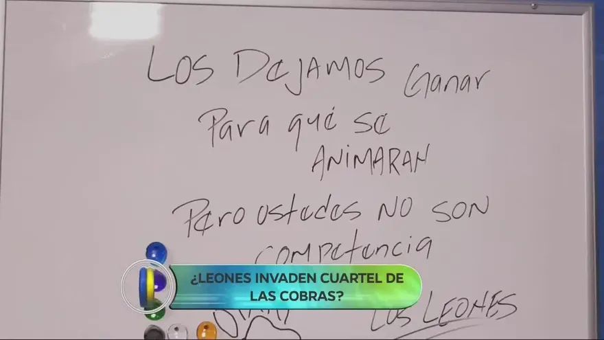 DRAMA: Los Leones invaden el cuartel de las Cobras y les dejan un mensaje