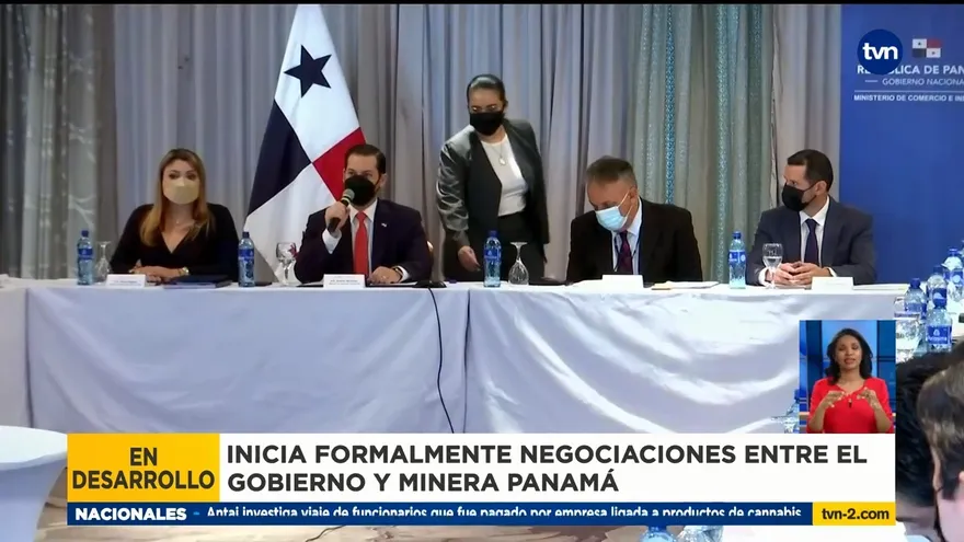 Gobierno se sienta a negociar con Minera Panamá