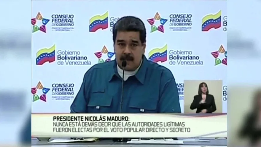 Maduro exige a la UE sacar sus “narices” de Venezuela