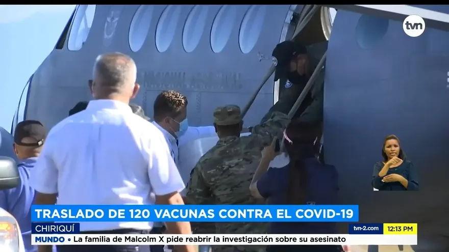 Jornada de vacunación contra la COVID-19 continúa en Chiriquí