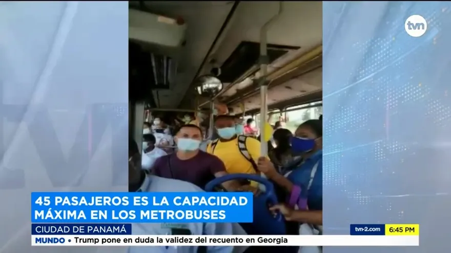 Usuarios de MiBus están preocupados por distanciamiento para evitar contagios