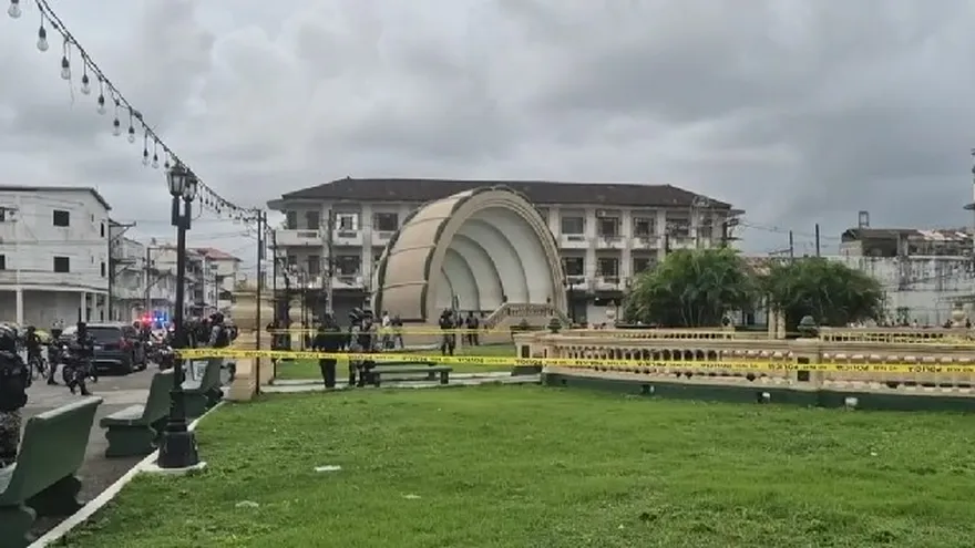 Parque de La Concha en Colón.