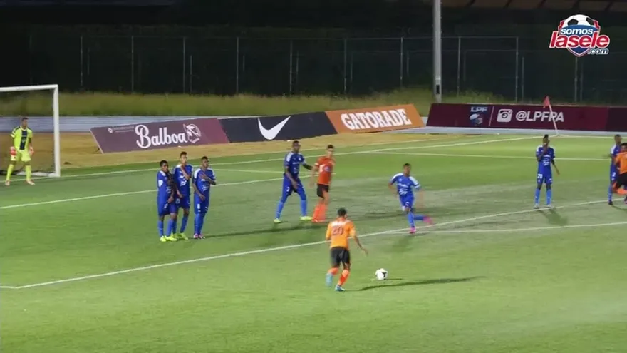 Daniel Ortega anotó el gol que le dio la victoria al Chepo ante el Árabe Unido