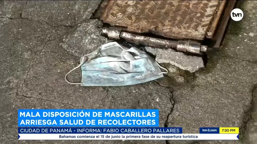 Pasos para desechar las mascarillas