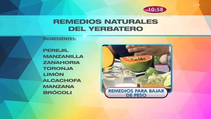 Yerbatero - Remedios para bajar de peso