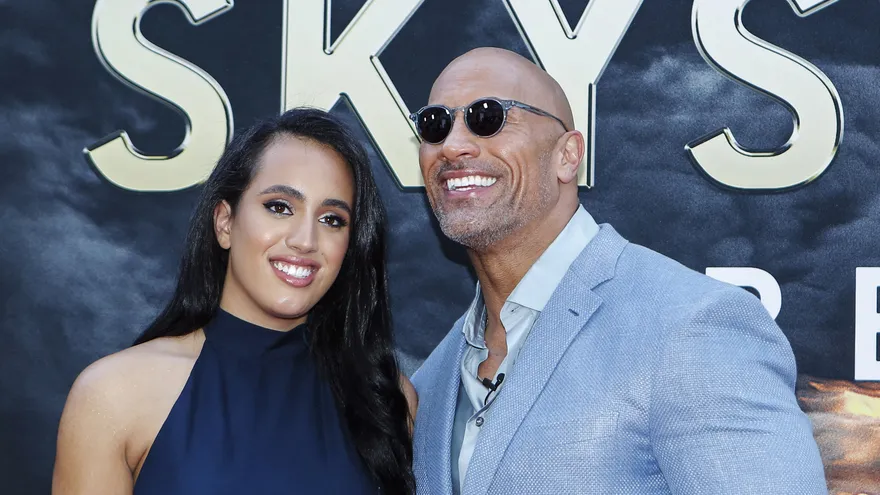 Dwayne 'The Rock' Johnson y su hija Simone Alexandra