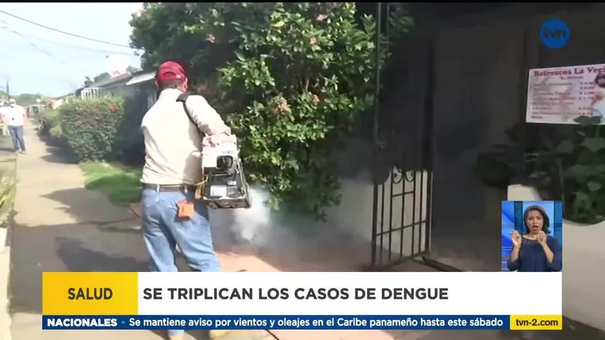 Se triplican casos de dengue en Chiriquí