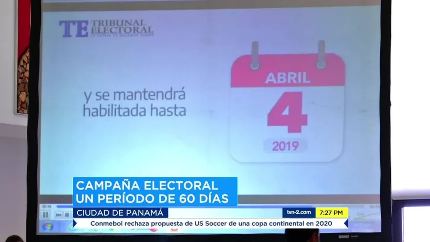 Calendario electoral sigue su curso antes de las elecciones