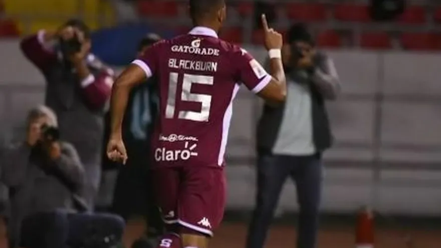 Rolando Blackburn anotó con los colores del Saprissa
