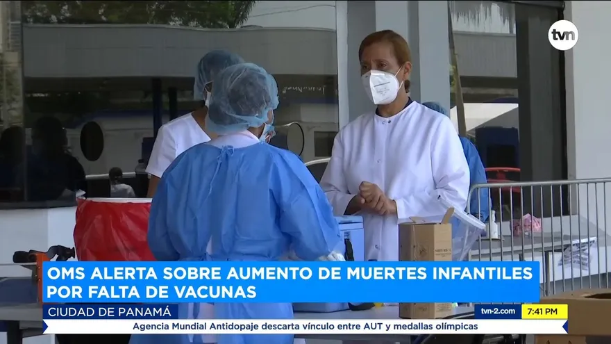 OMS alerta sobre aumento de muertes infantiles por falta de vacunas