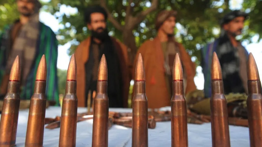 Armas abundan en Afganistán.