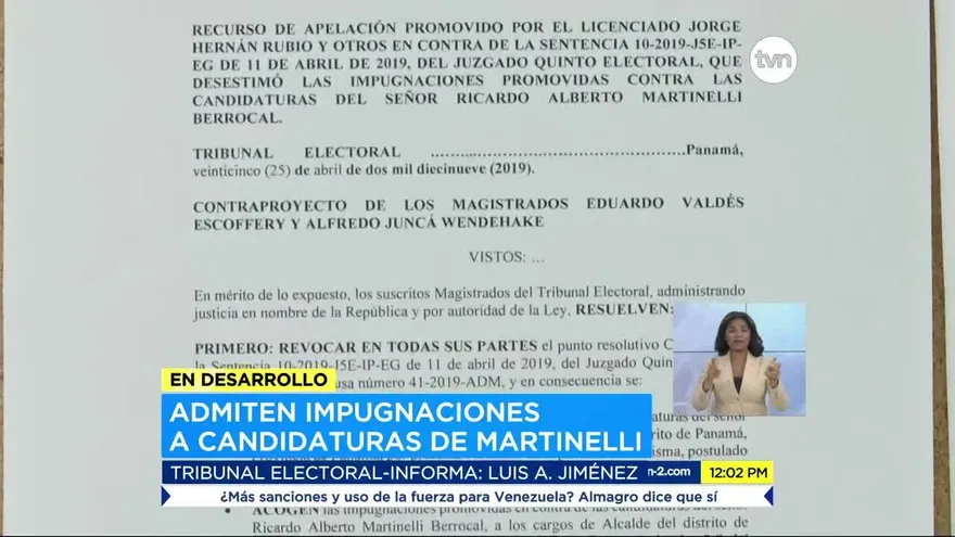 Reacciones al fallo del TE contra candidaturas de Ricardo Martinelli