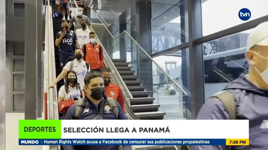 La selección de Panamá llegó al país para preparar el choque ante EE.UU