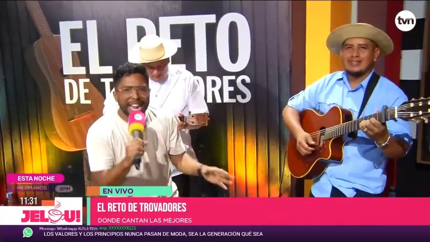 Chollykid estuvo en la primera gala del Reto de Trovadores