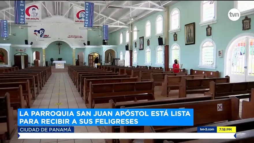 La parroquia San Juan Apóstol está lista para recibir a sus feligreses