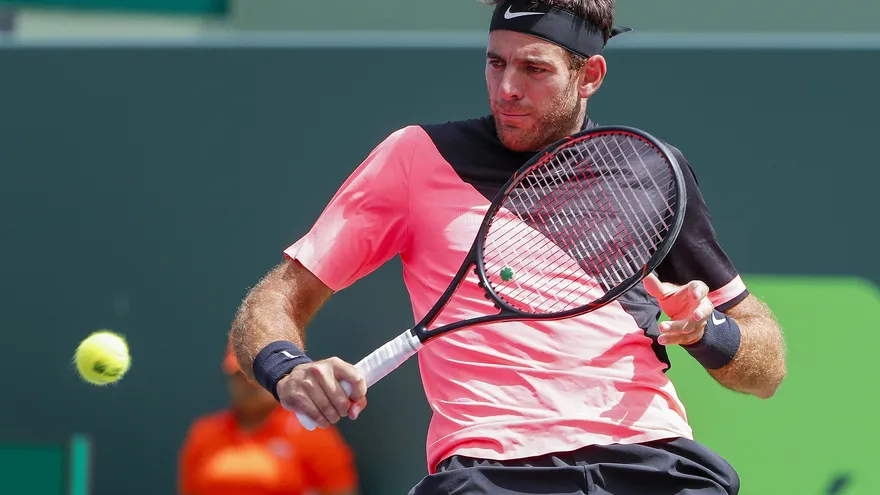 Del Potro vence a Krajinovic y separa boleto a cuartos de Miami