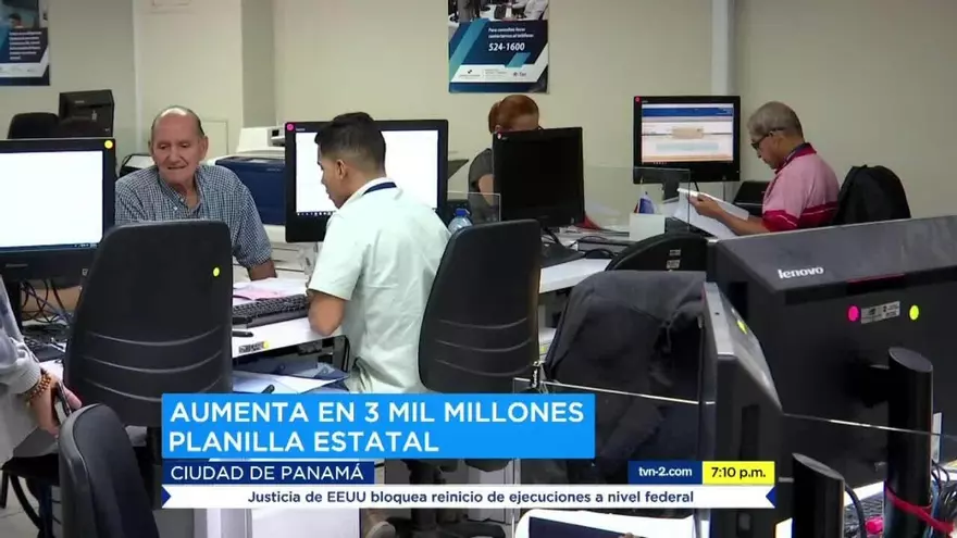 La planilla estatal aumenta en medio de la austeridad con eficiencia