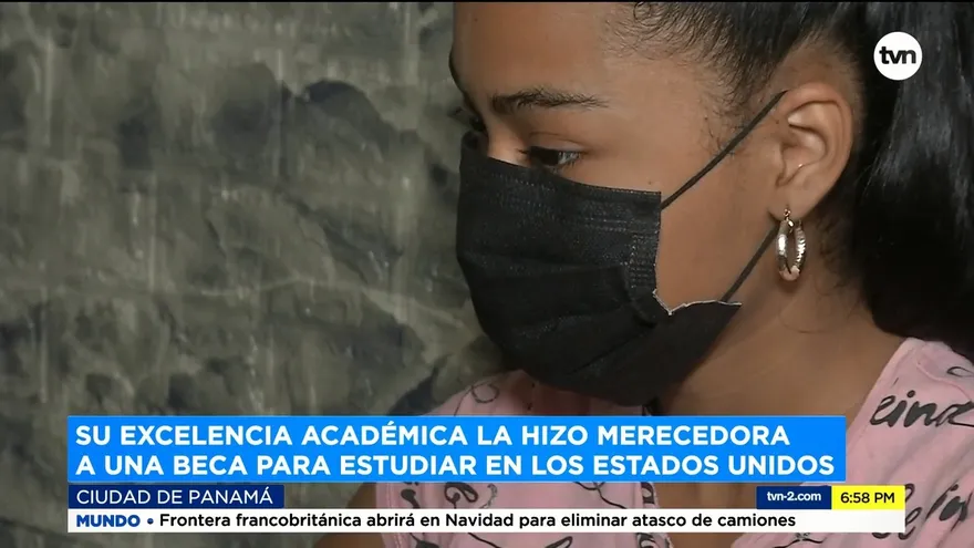 Estudiante en San Miguelito recibe beca para estudiar en los EE.UU.