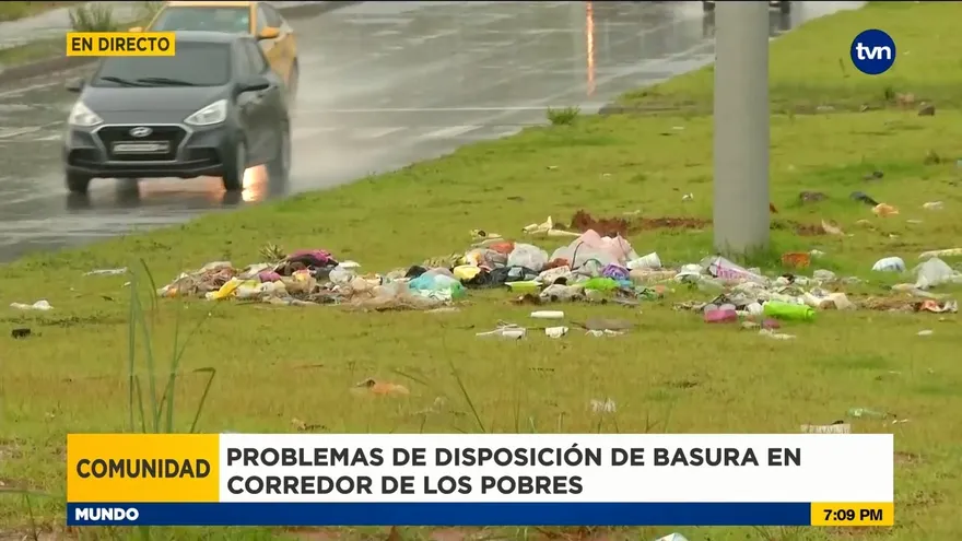 Corredor de los Pobres tiene problema con la disposición de la basura