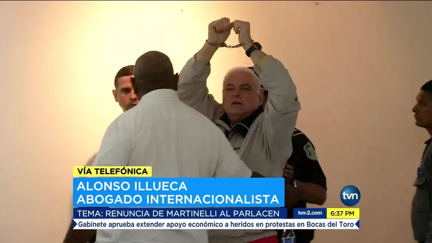 Illueca: ‘Mientras no se acepte la renuncia, Martinelli es miembro del Parlacen’