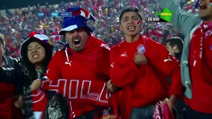 Golazo de Vargas el 2-1 a favor de Chile