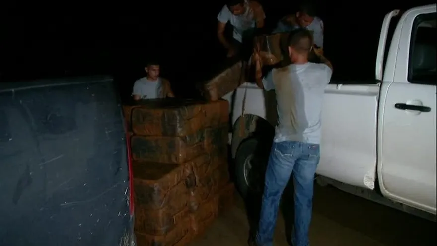 Decomisan más de 800 paquetes de drogas en Los Santos