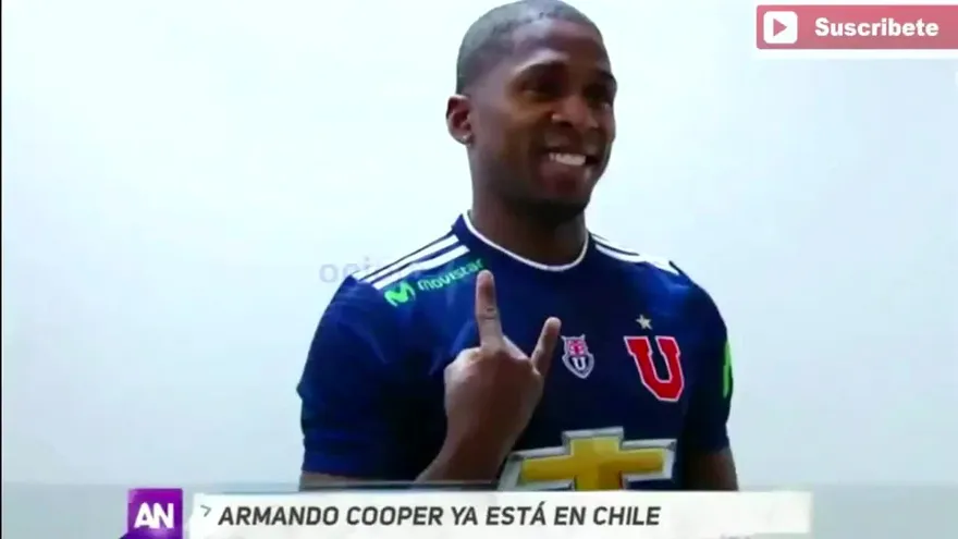 Armando Cooper y su llegada a Chile