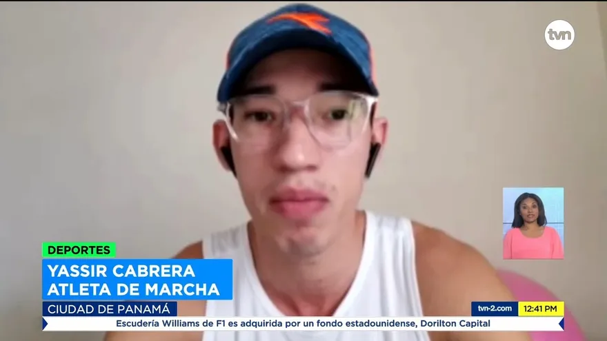Atleta panameño Yassir Cabrera manifestó que superó la COVID-19