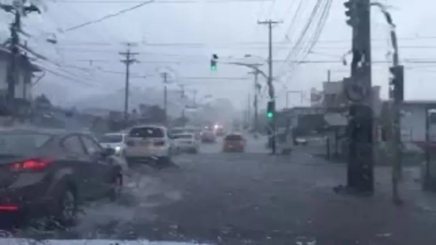 Reportan inundaciones en varios puntos de la capital panameña