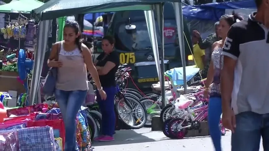 Caso de buhoneros ilegales