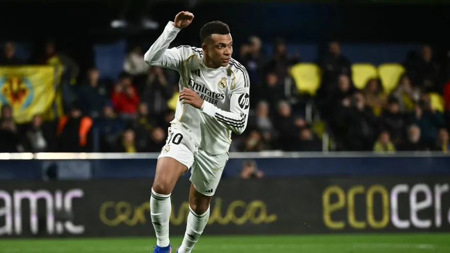 Kylian Mbappé celebra triunfo sobre Villarreal